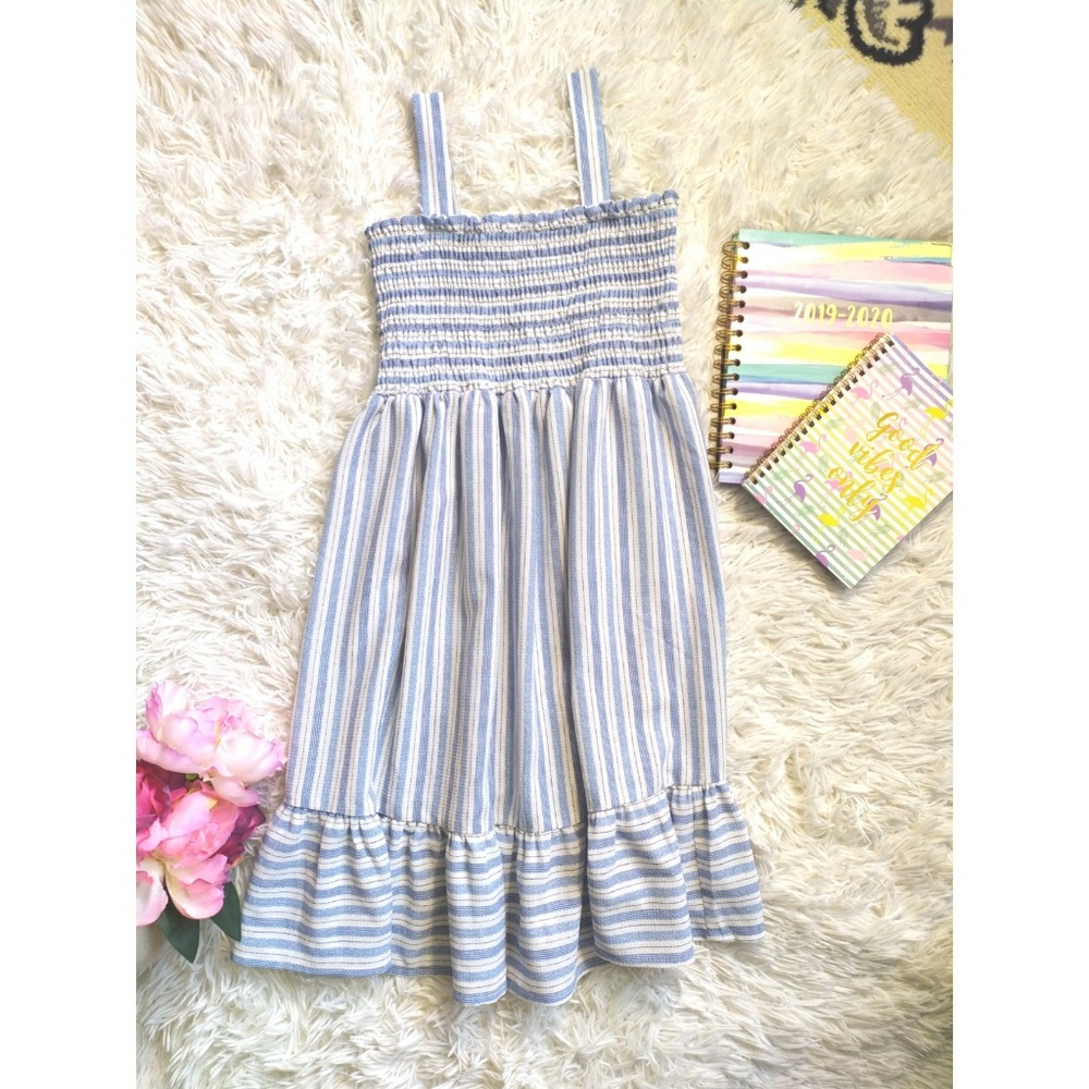 Summer Girls' Ruffle Dress